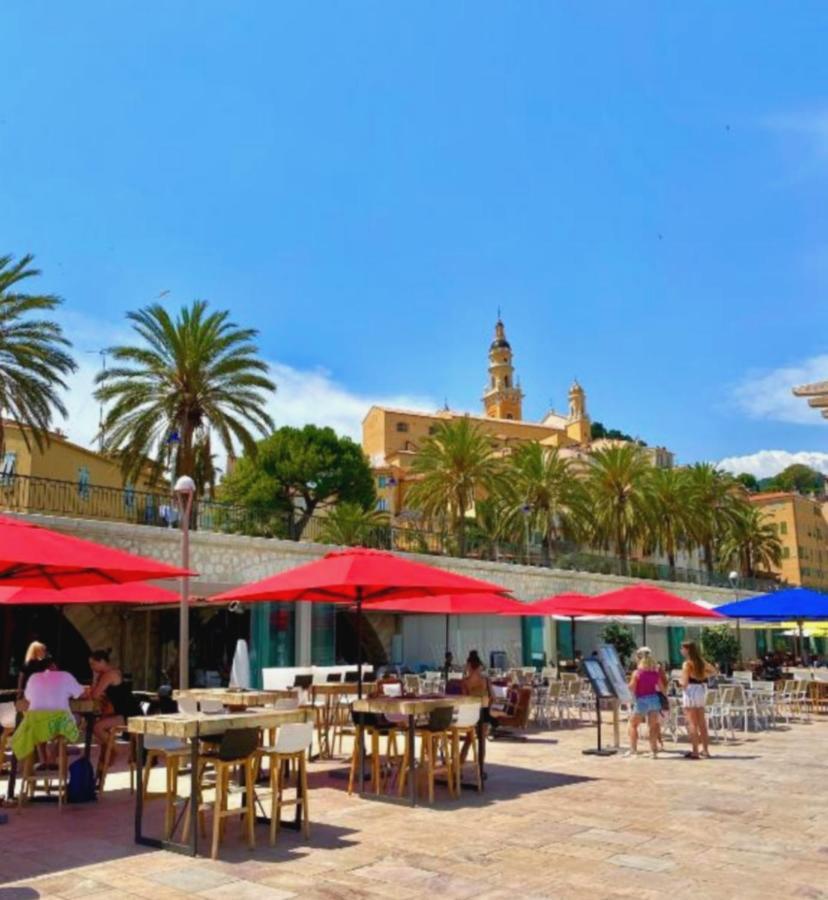 Menton, Centre Historique, Vue Mer Buitenkant foto