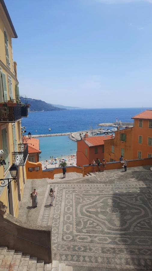 Menton, Centre Historique, Vue Mer Buitenkant foto