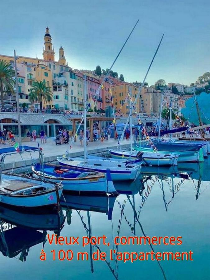 Menton, Centre Historique, Vue Mer Buitenkant foto