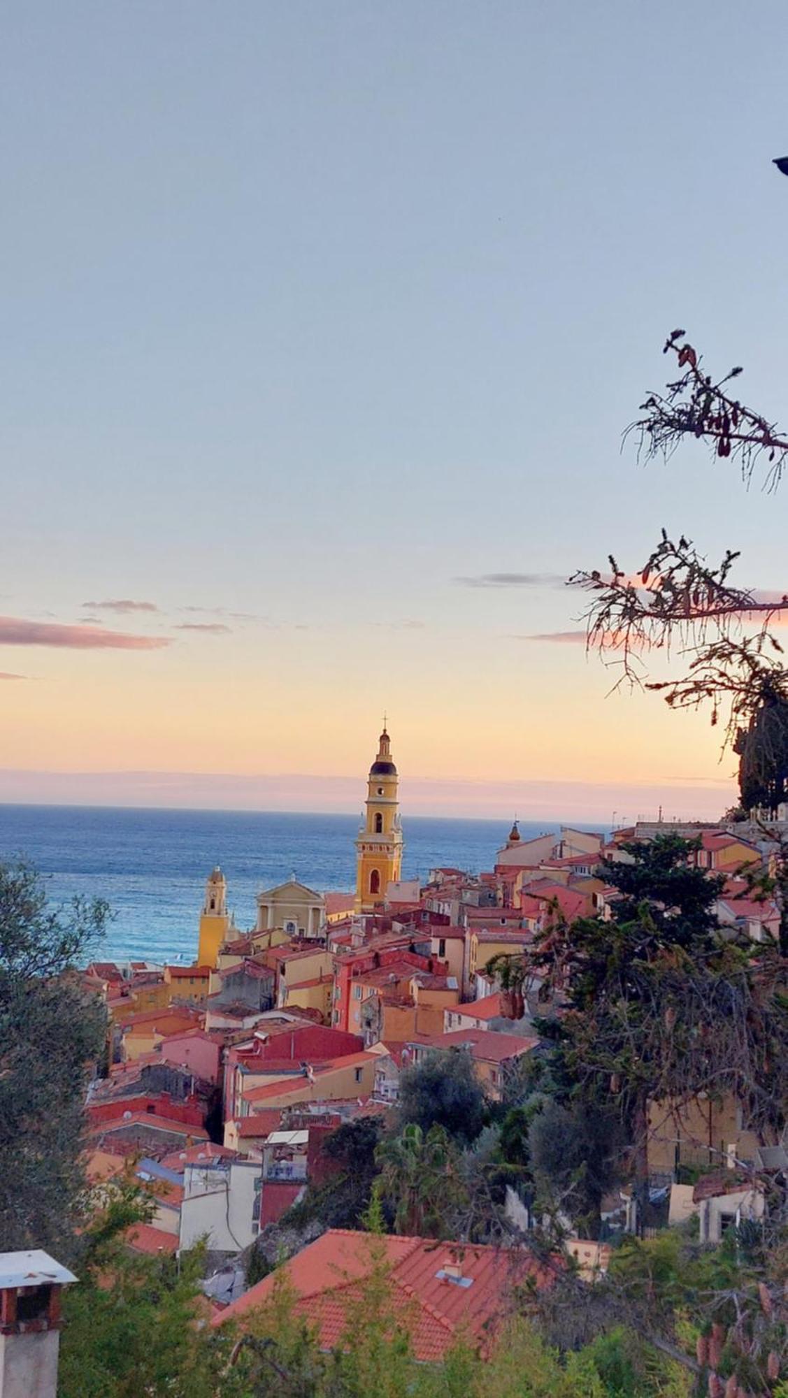 Menton, Centre Historique, Vue Mer Buitenkant foto