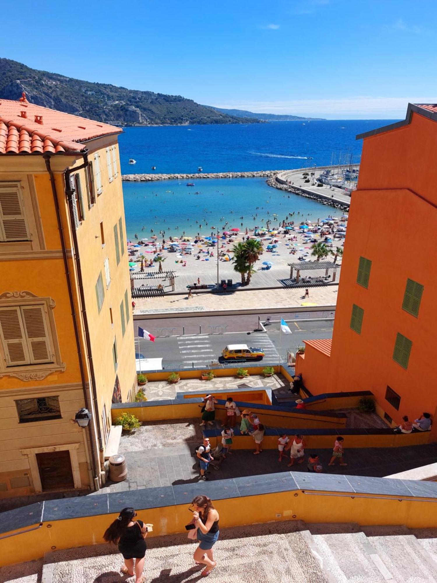 Menton, Centre Historique, Vue Mer Buitenkant foto