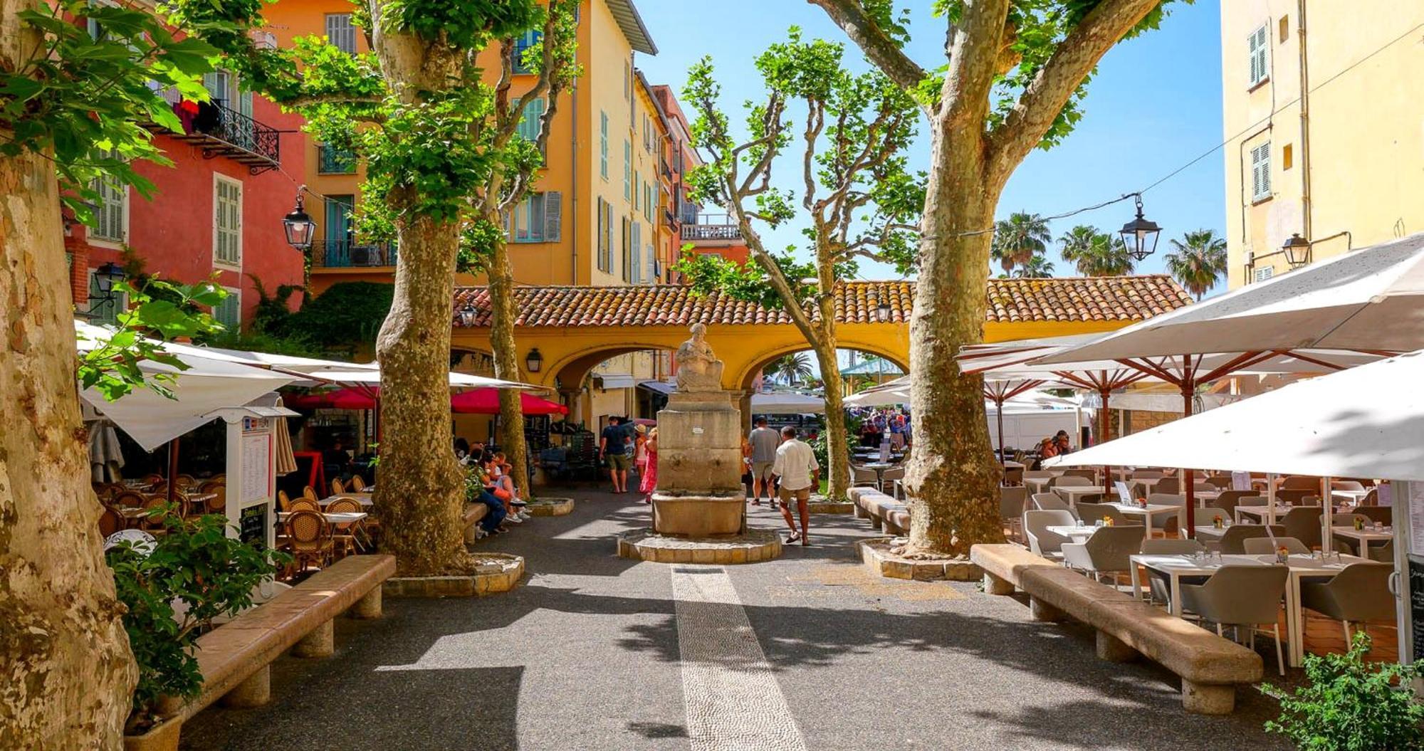 Menton, Centre Historique, Vue Mer Buitenkant foto
