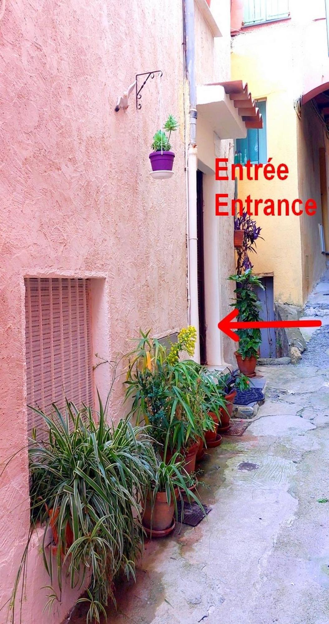 Menton, Centre Historique, Vue Mer Buitenkant foto